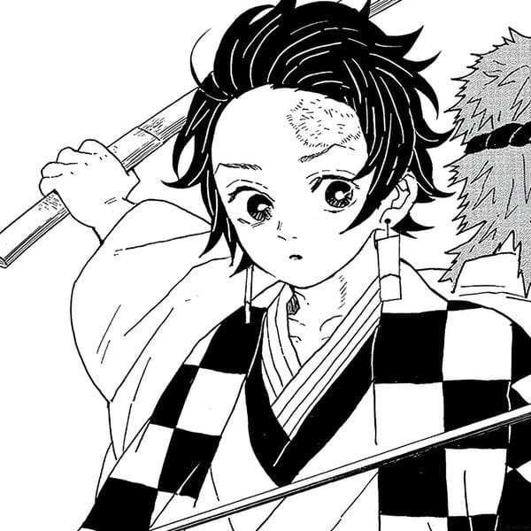 avatar tanjiro chibi