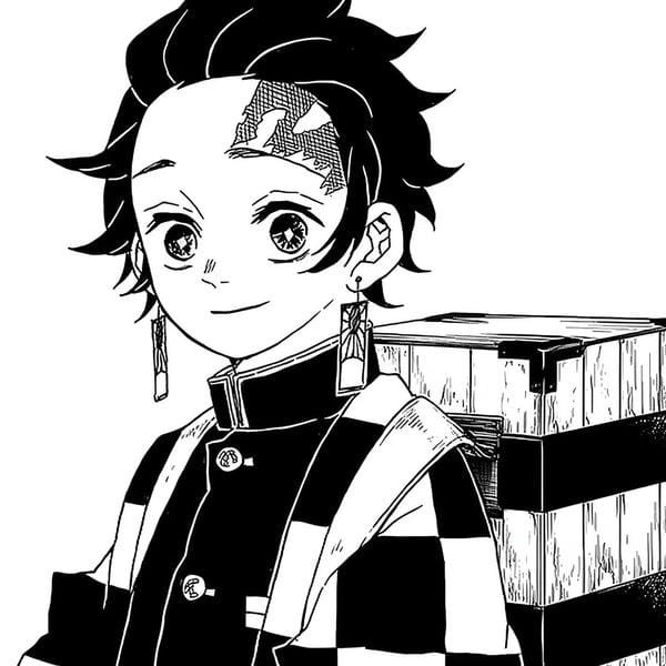 avatar tanjiro ngầu