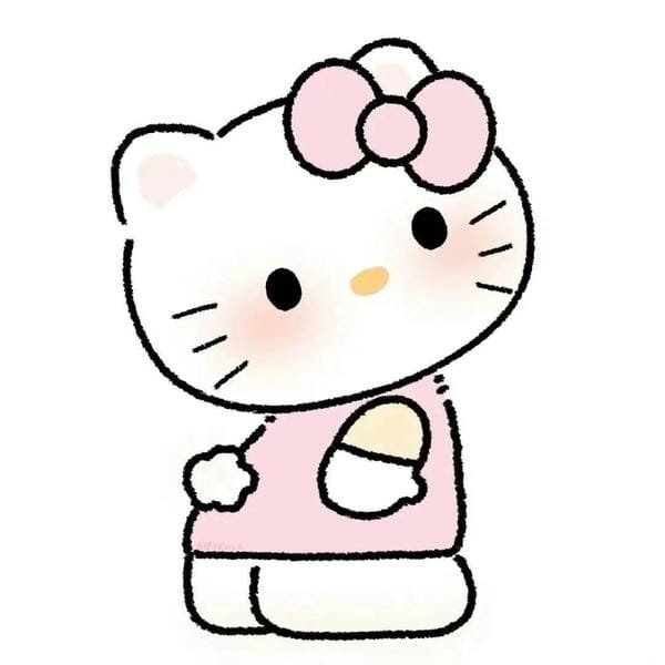 facebook avatar hello kitty vô tri