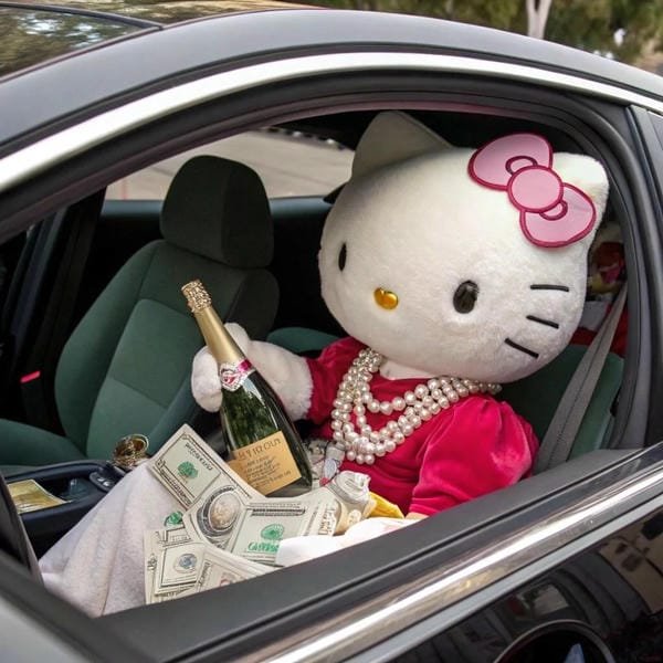 hài hước hài hước avatar hello kitty vô tri