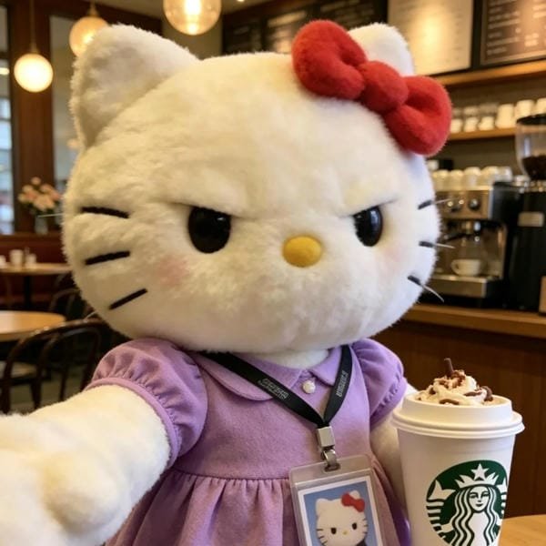 hình avatar hello kitty vô tri
