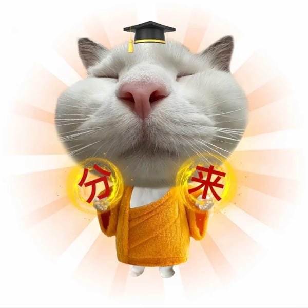 ngộ nghĩnh avatar mèo vô tri