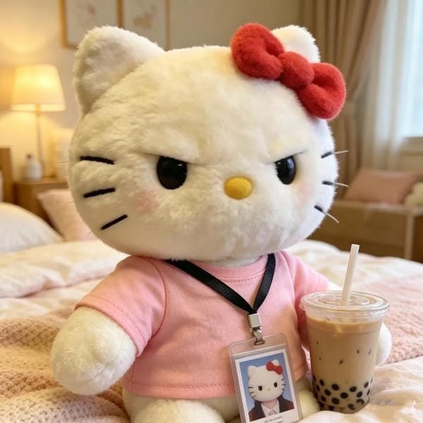 vô tri avatar hello kitty vô tri