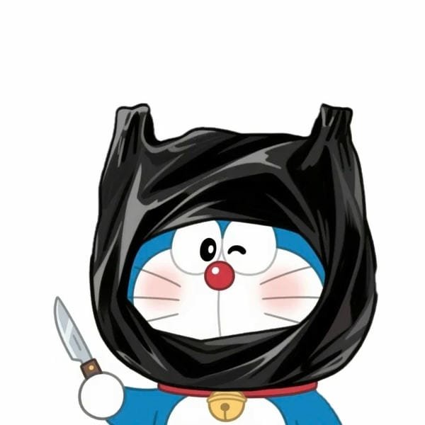 ảnh avatar doremon ngầu