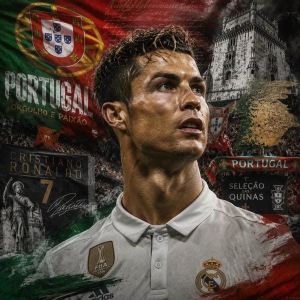 ảnh avatar ronaldo ngầu