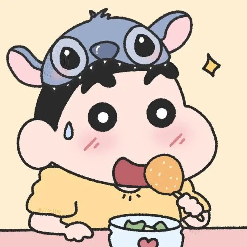 ảnh cặp đôi avatar shin cute