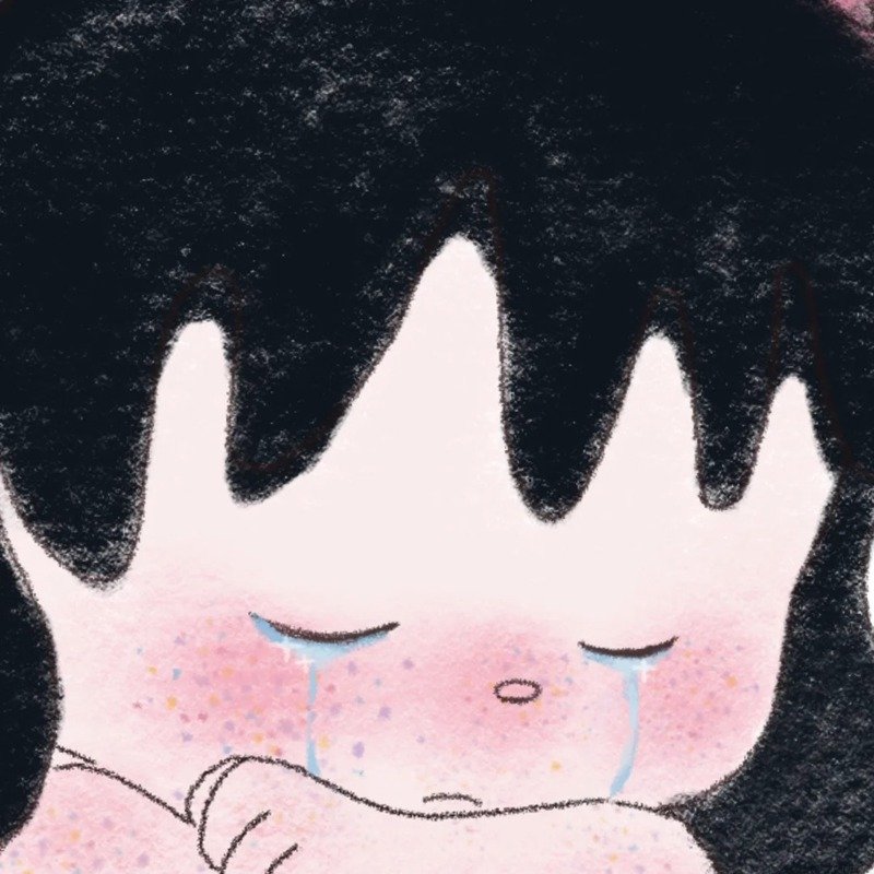avatar buồn cute 34