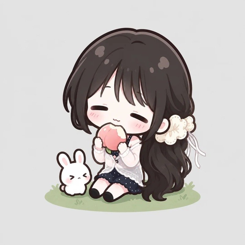 avatar chibi nữ cute 11