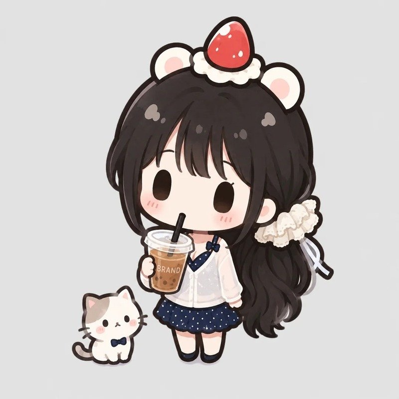 avatar chibi nữ cute 14