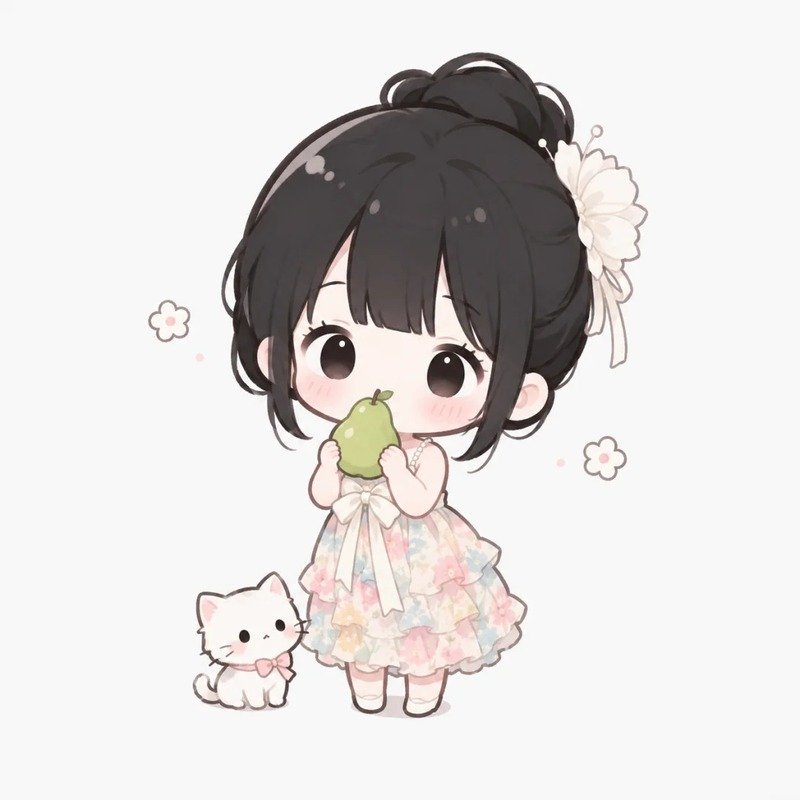avatar chibi nữ cute 17