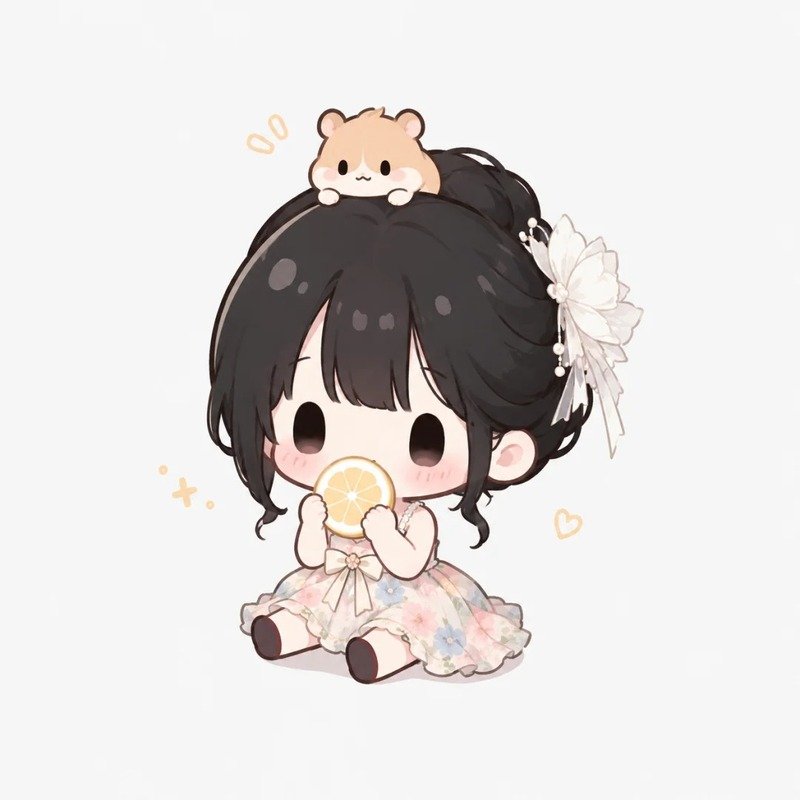 avatar chibi nữ cute 33