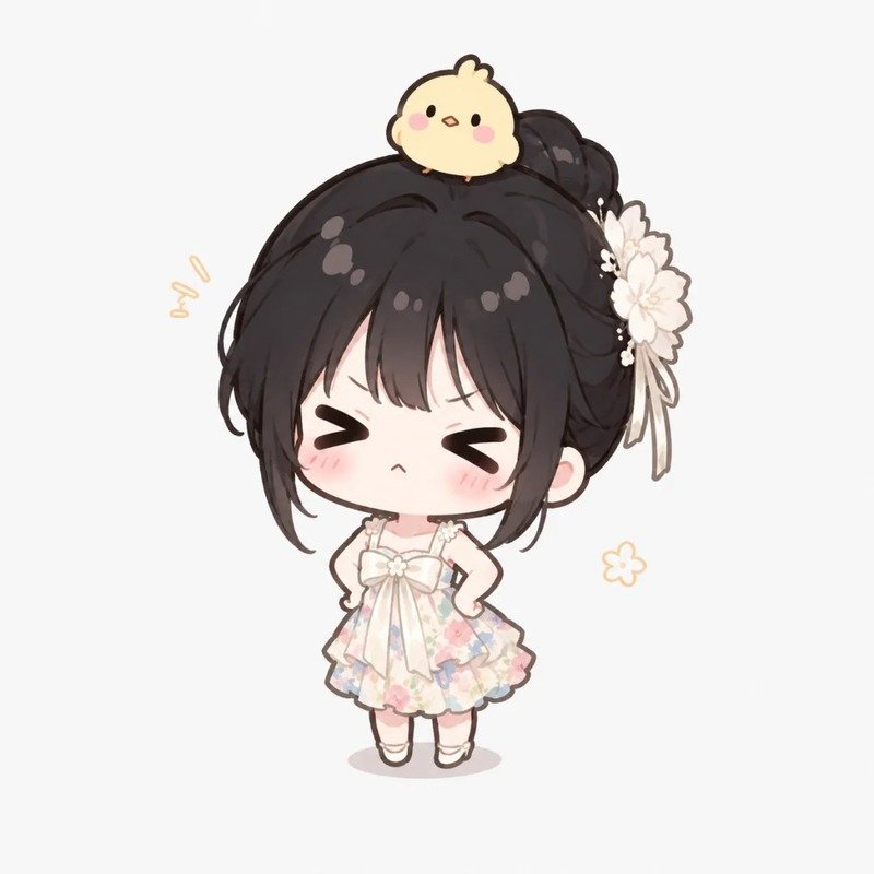 avatar chibi nữ cute 43