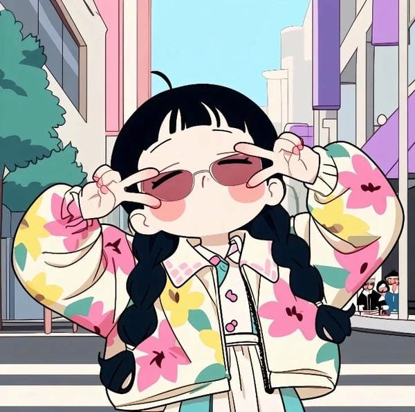 avatar chibi nữ ngầu 26