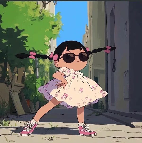 avatar chibi nữ ngầu 28