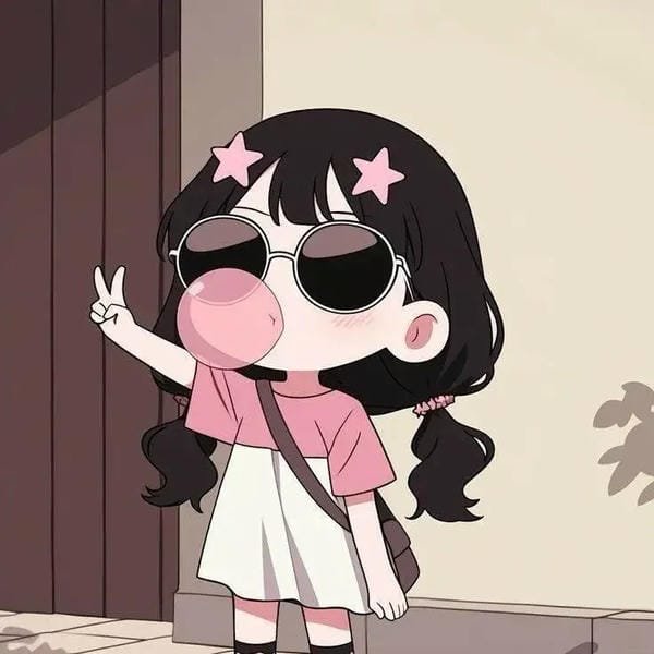 avatar chibi nữ ngầu 3