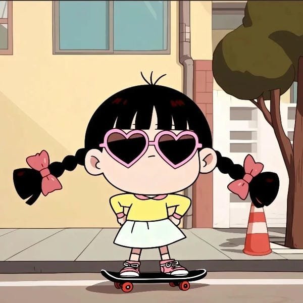 avatar chibi nữ ngầu 31