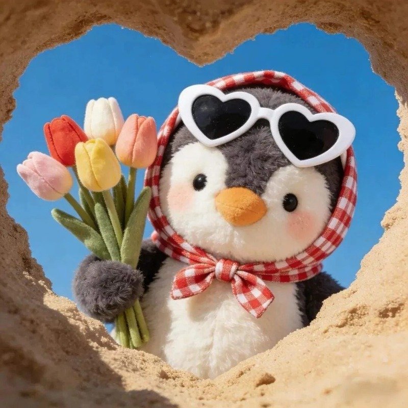 avatar chim cánh cụt cute 18