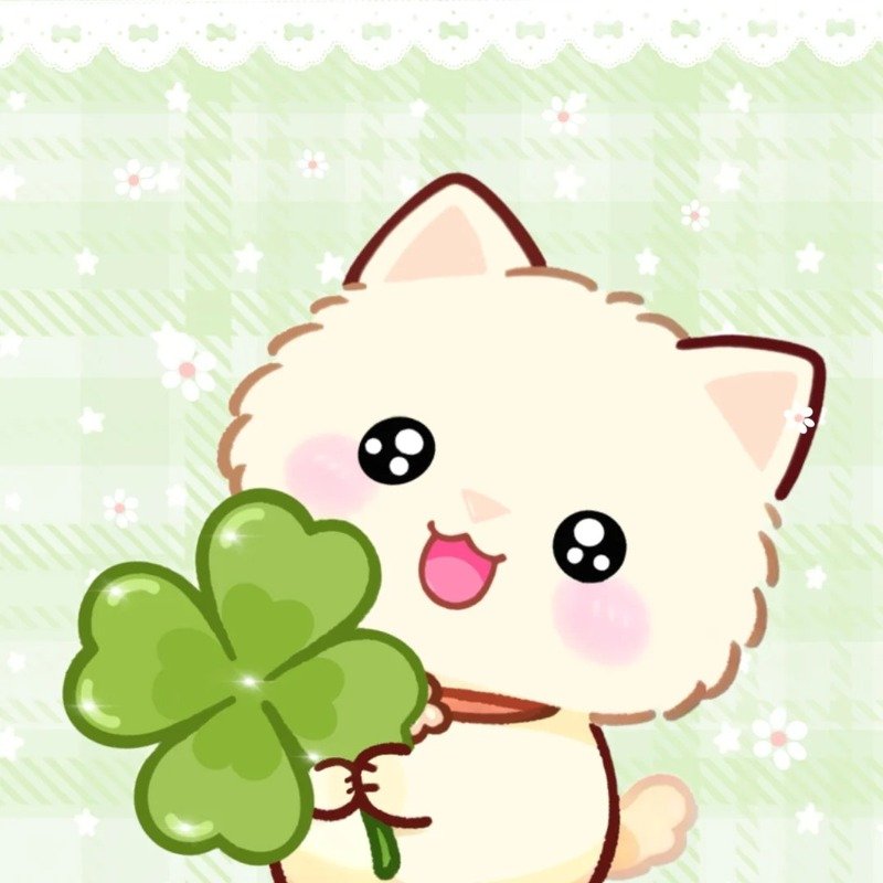 avatar cỏ 4 lá cute 11