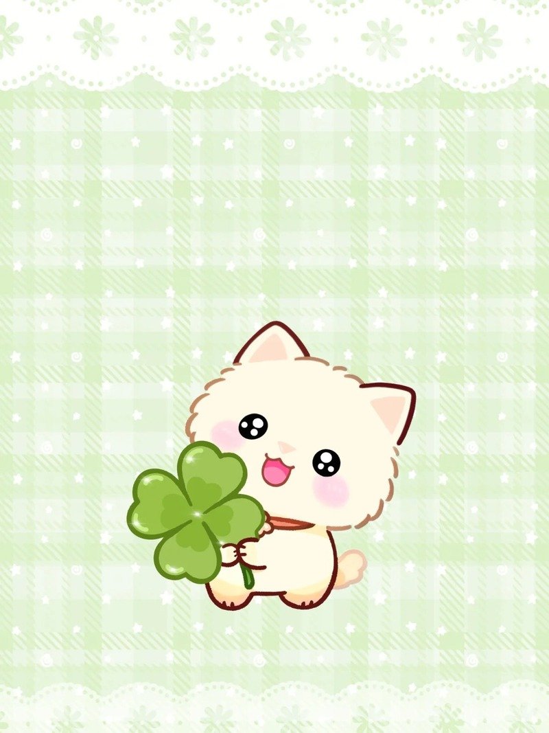 avatar cỏ 4 lá cute 19