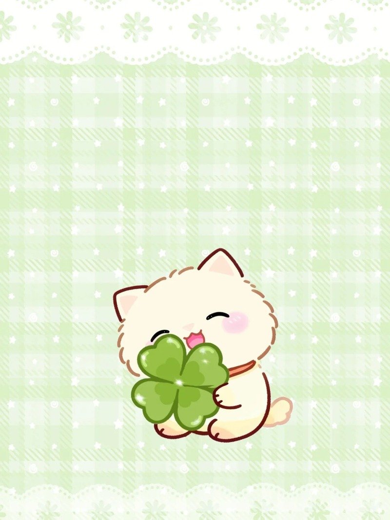avatar cỏ 4 lá cute 22