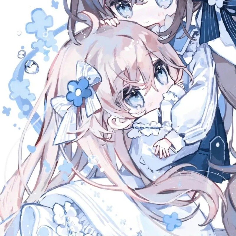 avatar đôi bạn thân nữ cute 23