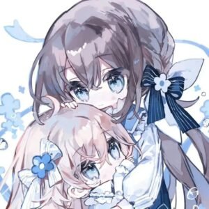 avatar đôi bạn thân nữ cute 25