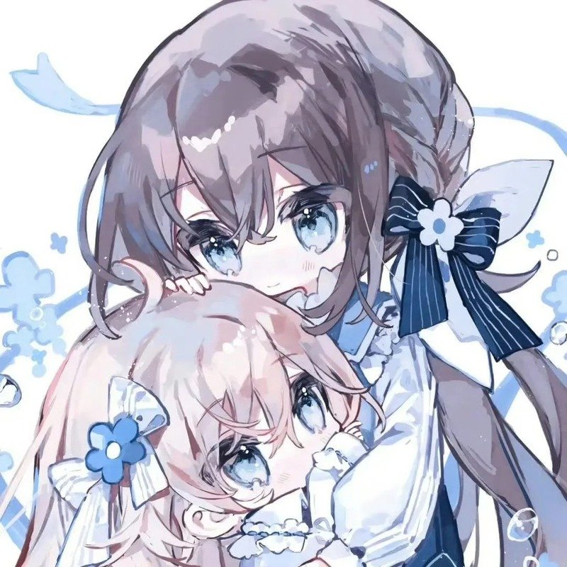 avatar đôi bạn thân nữ cute 25