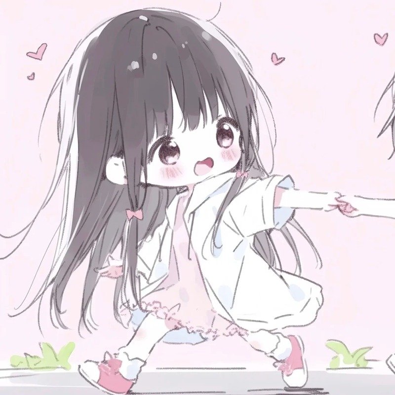 avatar đôi bạn thân nữ cute 35