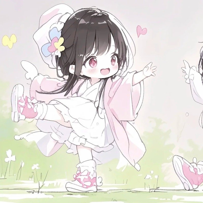 avatar đôi bạn thân nữ cute 36