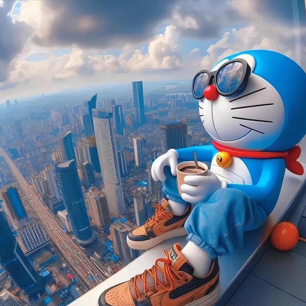avatar doremon ngầu 13
