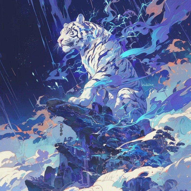 avatar hổ ngầu 10