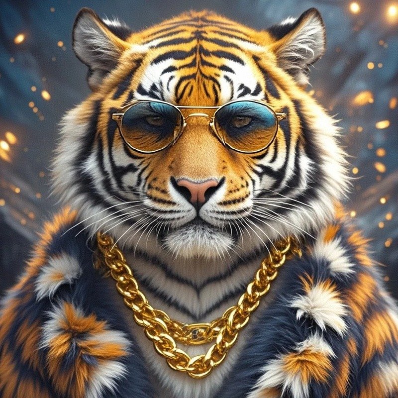 avatar hổ ngầu 8