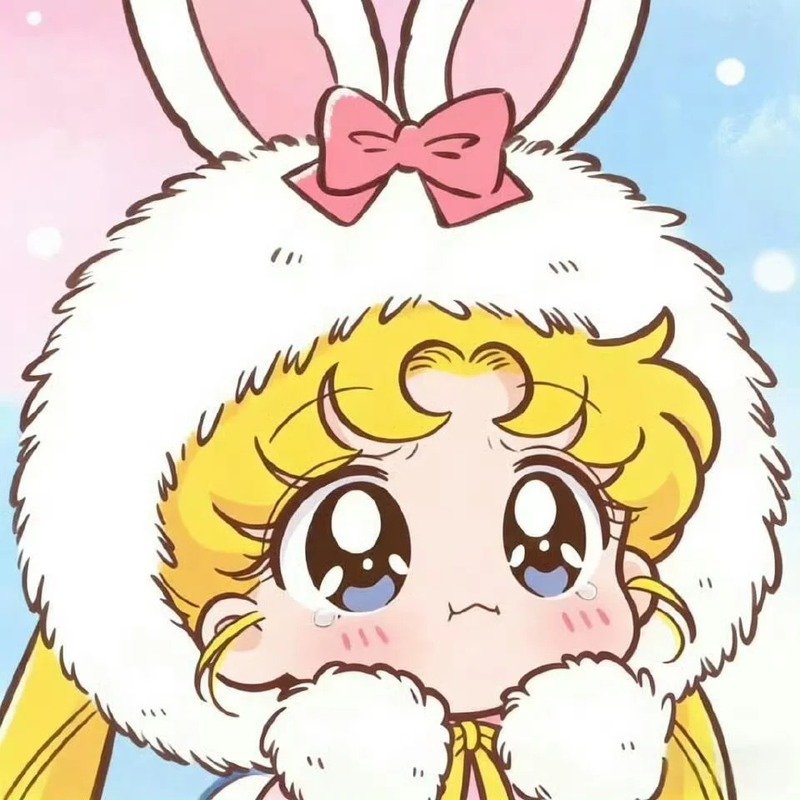 avatar màu hồng cute 10