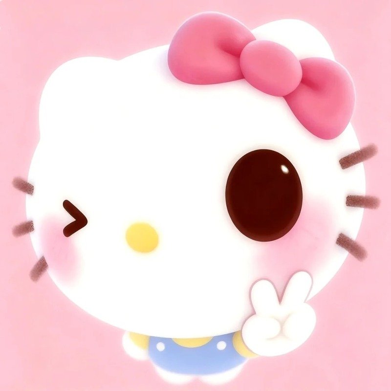 avatar màu hồng cute 12