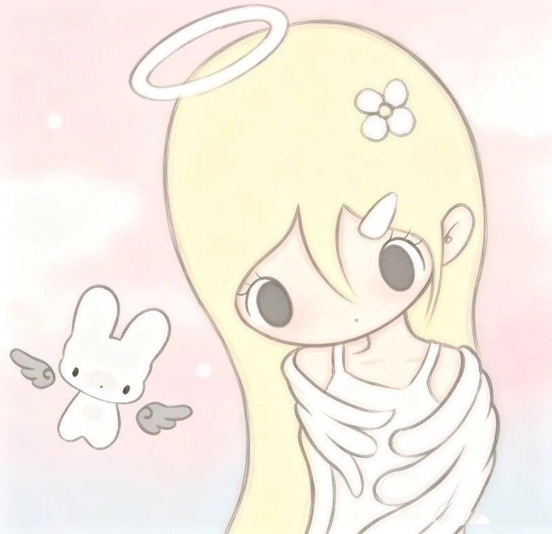 avatar màu hồng cute 18