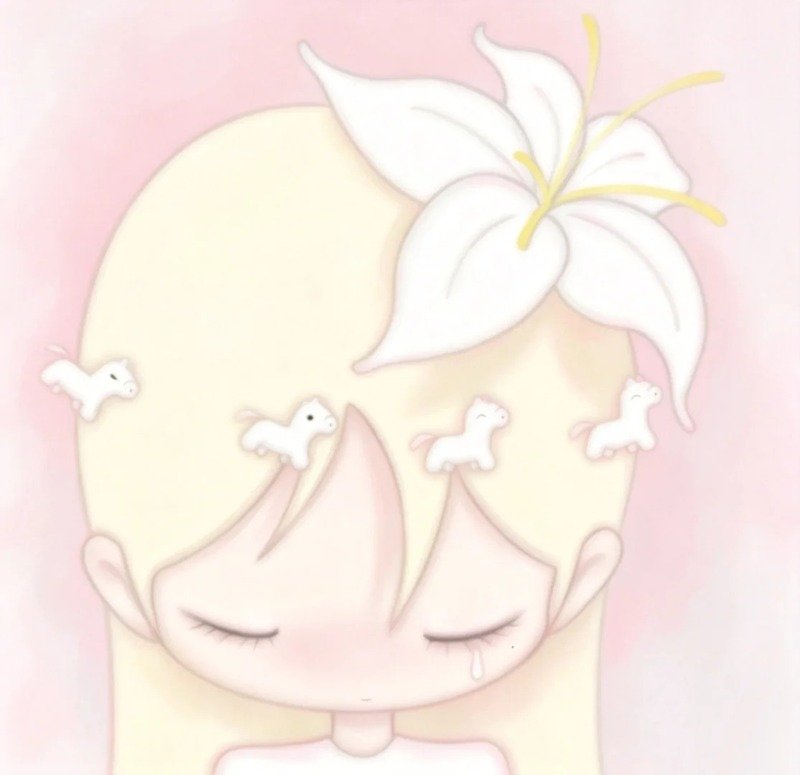 avatar màu hồng cute 21