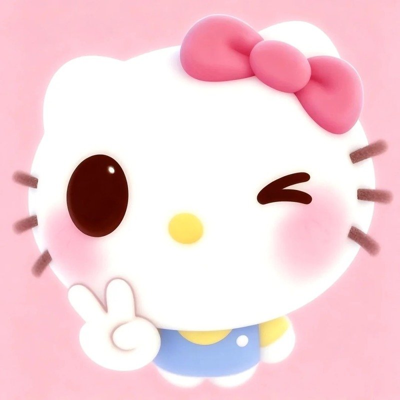 avatar màu hồng cute 23