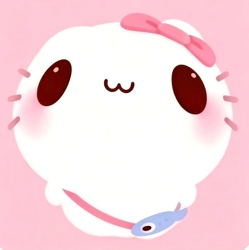 avatar màu hồng cute 3