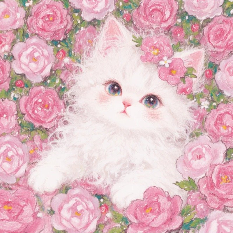 avatar màu hồng cute 30