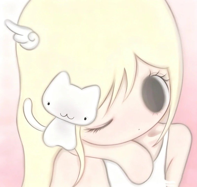 avatar màu hồng cute 35