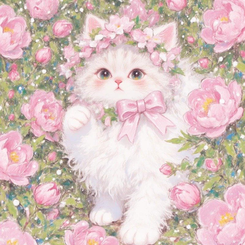 avatar màu hồng cute 37