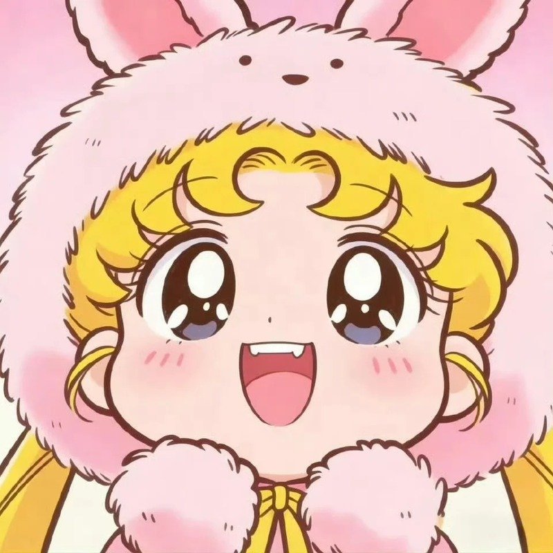 avatar màu hồng cute 4