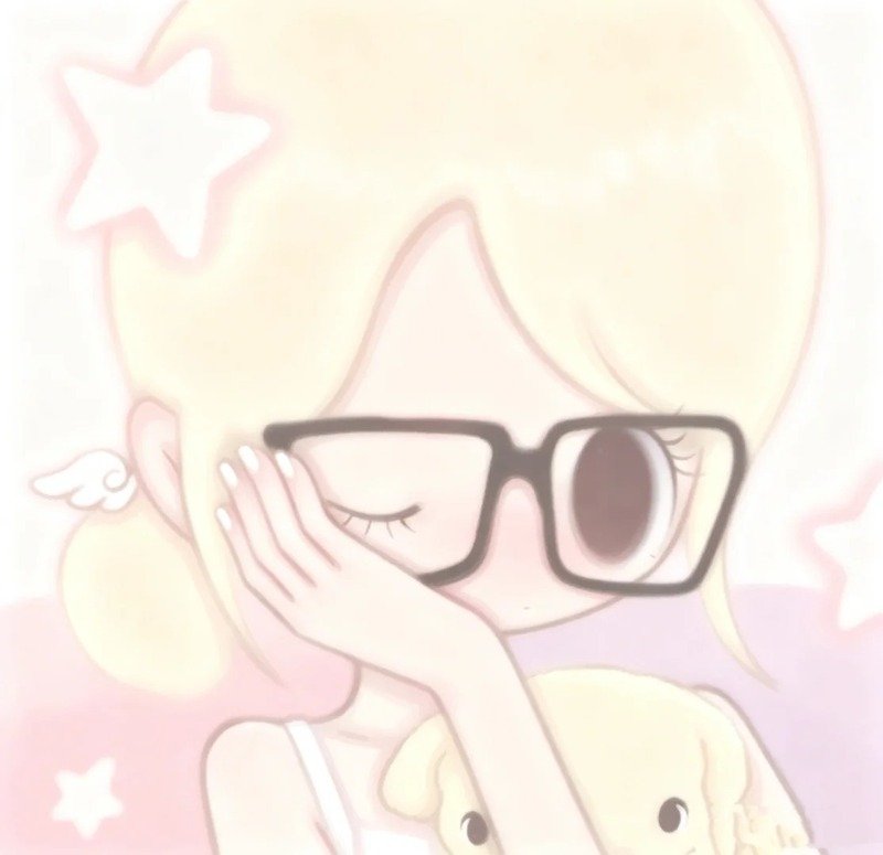avatar màu hồng cute 5