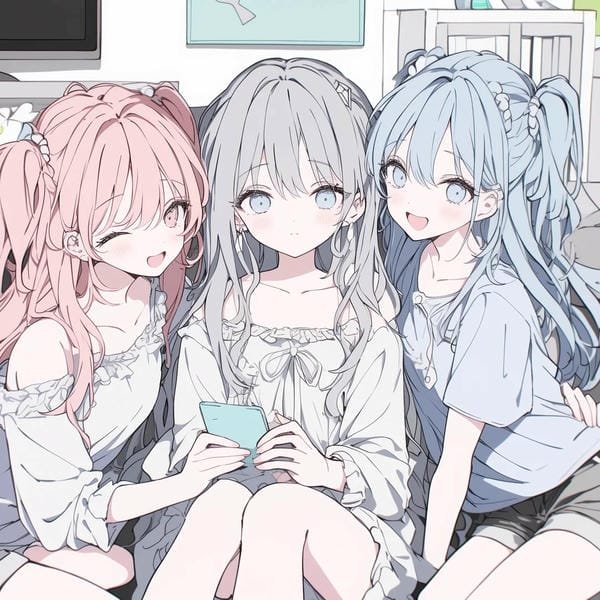 avatar nhóm 3 người ngầu 17