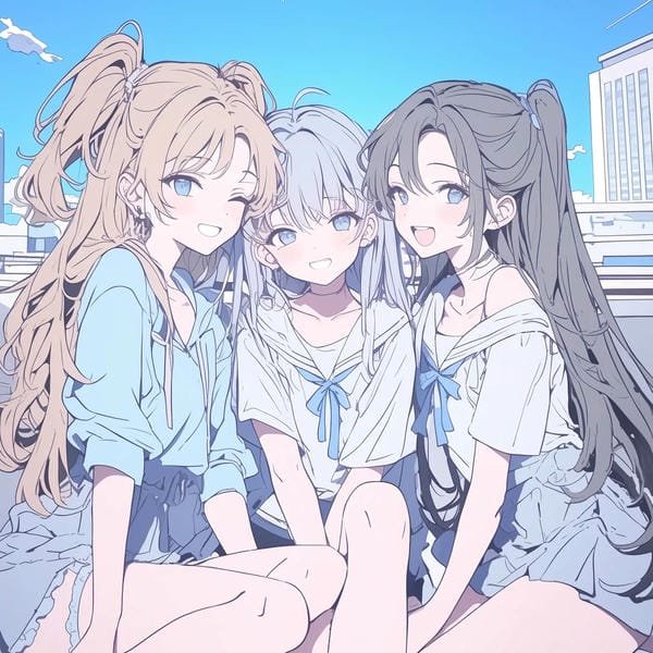 avatar nhóm 3 người ngầu 18