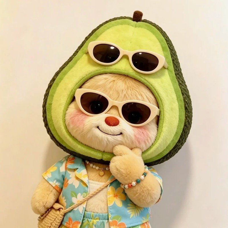 avatar quả bơ cute 10