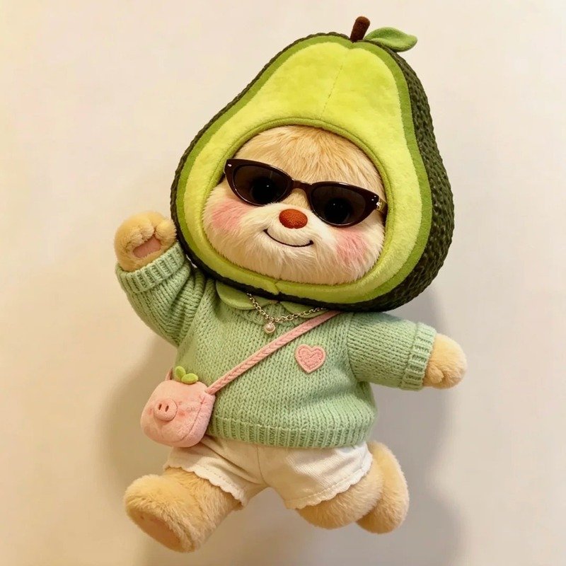 avatar quả bơ cute 11