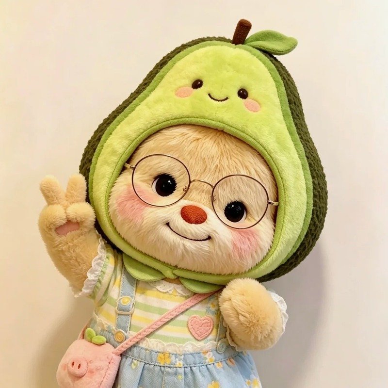 avatar quả bơ cute 17