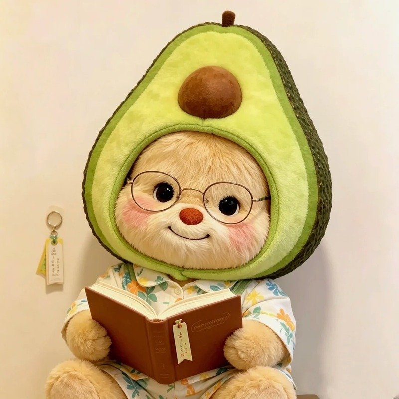 avatar quả bơ cute 24