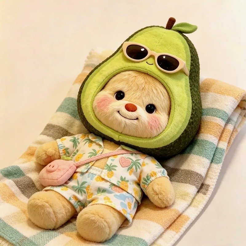 avatar quả bơ cute 25
